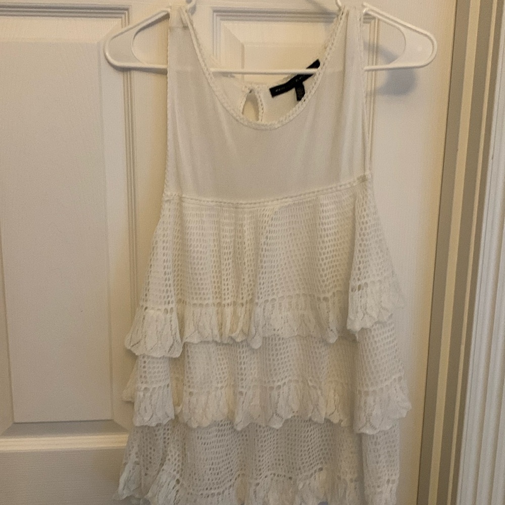 White House black market lasey shirt XL
